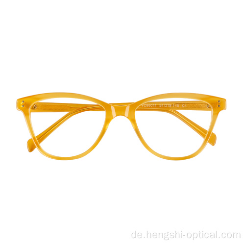 Personalisierte klare Brillen Damen Auge